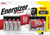 Baterie i akcesoria - Energizer AA Max 8 szt - miniaturka - grafika 1
