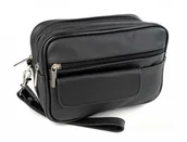 Nerki - Magre (PL) Saszetka Męska Skórzana Średnia (PL) MIETEK II Skóra Naturalna - miniaturka - grafika 1