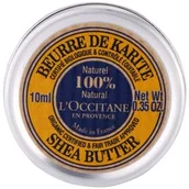 Balsamy i kremy do ciała - LOccitane Karité 100% naturalne masło shea do skóry suchej 10 ml - miniaturka - grafika 1