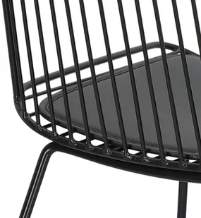 Intesi Krzesło Dill z poduszką Black - Krzesła - miniaturka - grafika 23