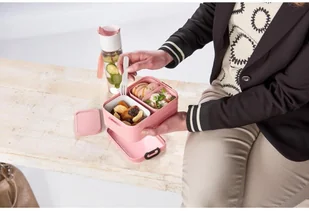 Mepal Pudełko na lunch MEPAL Take a Break midi, jasnoróżowe, 900 ml - Pojemniki kuchenne - miniaturka - grafika 6