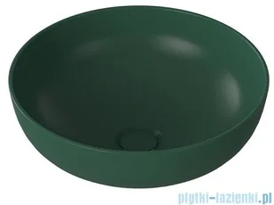 Massi Umywalka nablatowa MOLIS GREEN 38x38x13,6 cm MSU-0013-GR - Umywalki - miniaturka - grafika 2