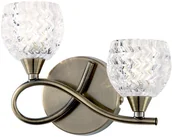 Lampy ścienne - Endon Kinkiet BOYER BOYER-2WBAB-L ENDON BOYER-2WBAB-L/END/CUBI - miniaturka - grafika 1