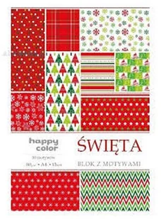 Blok A4/15 z motywami Święta HAPPY COLOR - Powieści i opowiadania - miniaturka - grafika 3