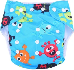 Mila Pieluszki Wielorazowe Kieszonka+wkład Stworki - Pieluchy - miniaturka - grafika 2