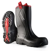 Obuwie robocze - Dunlop c762043.CH S5 purof + firmy długa cholewka kalosze dla dorosłych uniseks, 46 EU C76204311 - miniaturka - grafika 1
