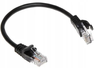 Patchcord RJ45/0.2-BLACK 0.2 m - Patchcordy - miniaturka - grafika 4