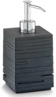 Akcesoria do armatury i ceramiki - GÖZZE Dozownik do mydła GÖZZE Schiefer 18316 Czarny - miniaturka - grafika 1