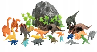 Dinozaury Duży Zestaw Figurki Różne Gumowe W Tubie - Figurki dla dzieci - miniaturka - grafika 2