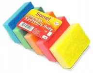 Ściereczki, gąbki, czyściki - Sanel zmywak kuchenny duży 5szt - miniaturka - grafika 1