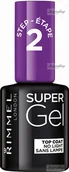Lakiery do paznokci - Rimmel SUPER GEL - Top Coat - Lakier nawierzchniowy - 12 ml - miniaturka - grafika 1