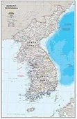 Atlasy i mapy - Półwysep Koreański Classic polityczna mapa ścienna, 1:1 357 000 National Geographic - miniaturka - grafika 1