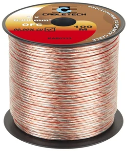 CABLETECH Kabel głośnikowy OFC 6mm - Kable - miniaturka - grafika 2