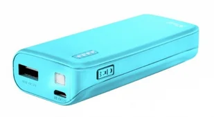 Trust Primo Powerbank 4 400 neonowy niebieski (22057) - Powerbanki - miniaturka - grafika 2