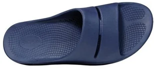 Oofos klapki regeneracyjne OOahh granatowe - Klapki i japonki męskie - miniaturka - grafika 4