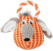 Zabawki dla psów - Zolux Zabawka Pluszowa Velvet Barbara Pomarańczowa - miniaturka - grafika 1