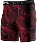 Kimona, stroje i obuwie - Extreme Hobby Spodenki Vale Tudo, SHADOW, bordowy, rozmiar L - miniaturka - grafika 1