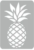 Szablony malarskie - Primacol Szablon mini pineapple nr 248 015132 - miniaturka - grafika 1