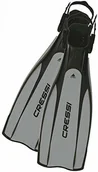 Sprzęt do nurkowania - Cressi Pro Light Open Heel płetwy do nurkowania, czarne/srebrne, S/M-40/41 (WBG175140) - miniaturka - grafika 1