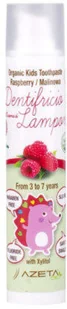 AZETA Azeta Bio Organiczna malinowa pasta do zębów dla dzieci w wieku 3-7 lat 50ml Azeta - pasta dla dzieci malinowa - Pasty do zębów - miniaturka - grafika 2
