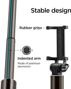 Spigen SPIGEN S530W WIRELESS SELFIE STICK BLACK fd-9045-0 - Selfie stick - miniaturka - grafika 4