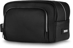 Solier Gold Skórzana kosmetyczka SK04 - Kosmetyczki, organizery i kuferki - miniaturka - grafika 2