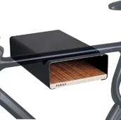 Wieszaki na rower - PARAX PARAX S-Rack Wall Mount Aluminium, black-walnut M ( 50cm) 2021 Mocowania naścienne i sufitowe PA-SRA-MSC-WAL - miniaturka - grafika 1