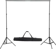Statywy fotograficzne - vidaXL Teleskopowy statyw do tła 155-300 cm - miniaturka - grafika 1