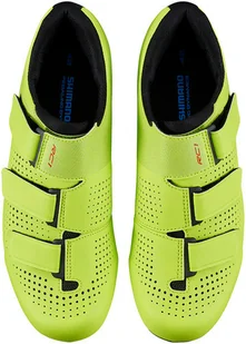 SHIMANO SHIMANO Buty rowerowe szosowe SH-RC100M żółte - Buty rowerowe - miniaturka - grafika 2