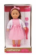 Peterkin Lalka 41 cm Catherine ciemne włosy 088739 - Lalki dla dziewczynek - miniaturka - grafika 3