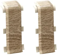 Listwy przypodłogowe - VOX Łącznik do listwy przypodłogowej Esquero Duo Dąb Bursztynowy 2 sztuki Vox - miniaturka - grafika 1