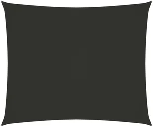 VidaXL Prostokątny żagiel ogrodowy, tkanina Oxford, 3,5x4,5 m, antracyt 135104 VidaXL - Parasole ogrodowe - miniaturka - grafika 2