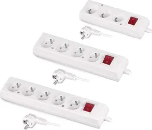 HBF Aw 5 Gniazd 1,5m Uziemienie AW24645 - Przedłużacze i rozgałęźniki - miniaturka - grafika 2