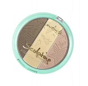 Lovely Lovely Sculpting Powder Puder Paleta 3 Pudrów do Konturowania LOV-0138 - Pudry do twarzy - miniaturka - grafika 2
