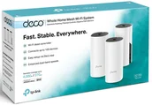 Switche - TP-Link Deco M4(3-pack) Biały Wewnętrzny Dual-band (2.4 GHz/5 GHz) Wi-Fi 5 (802.11ac) 2, Mesh router - miniaturka - grafika 1