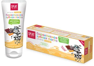 Splat Kids Truskawka+ wiśnia - Naturalna pasta do zębów dla dzieci 2-6 lat, 50 ml Pas000124 - Pasty do zębów - miniaturka - grafika 5