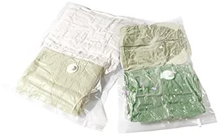 Compactor Kompaktowe worki próżniowe oszczędzające miejsce z zaworem B, zestaw 2-1 średni 55 x 90 cm i 1 duże 80 x 100 cm, przezroczyste RAN4432 - Akcesoria do odkurzaczy - miniaturka - grafika 2