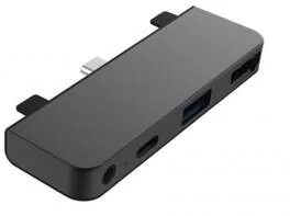 Hyper adapter HyperDrive 4w1 USB C Hub pro iPad Pro HY HD319E GRAY szary - Gadżety USB - miniaturka - grafika 2