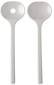 Łyżki - Mepal Zestaw łyżek do sałaty Bloom Pebble white 105959031400 105959031400 - miniaturka - grafika 1