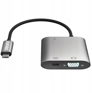 Kanex USB-C VGA Adapter with Power Delivery - Adapter z USB-C na USB 1,5 A, USB-C Power Delivery 60 W + VGA Full HD (Anodized Al K181-1278 - Adaptery i przejściówki - miniaturka - grafika 5