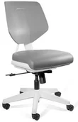 Fotele i krzesła biurowe - Unique Meble Fotel biurowy KADEN LOW grey/grey - miniaturka - grafika 1
