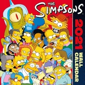 Kalendarze - The Simpsons Simpsonowie - Kalendarz Ścienny 2021 - miniaturka - grafika 1