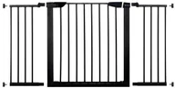 Zabezpieczenia dla dzieci - Bramka zabezpieczająca rozporowa do 138cm czarna SG0002CC - miniaturka - grafika 1