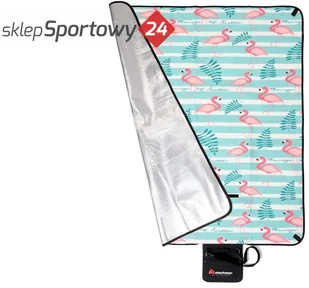 Meteor KOC PIKNIKOWY 120X135 CM FLAMINGI ZADZWOŃ 600-555-801 ! 77104 - Koce piknikowe - miniaturka - grafika 6