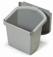 Akcesoria do urządzeń czyszczących - Numatic Kosz na śmieci 30L z pokrywą do wózka hotelowego 910381 - miniaturka - grafika 1