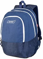 Plecaki - TARGET Plecak 3 ZIP DUEL DARK JEANS 26651 26651 - miniaturka - grafika 1