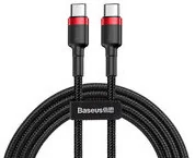 Baseus Kabel Cafule 2x USB-C QC 3A 1m PD black CATKLF-GG1 - Kable USB - miniaturka - grafika 4