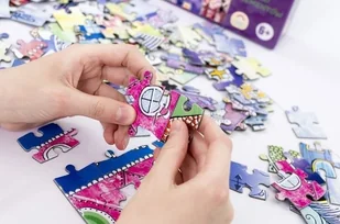 Maka Kids Maka Kids, puzzle magnetyczne Baśniowe Wzgórze - Puzzle - miniaturka - grafika 5