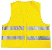 Akcesoria do elektronarzędzi - APA 86053 kamizelka ostrzegawcza EN 471, żółty 86053 - miniaturka - grafika 1
