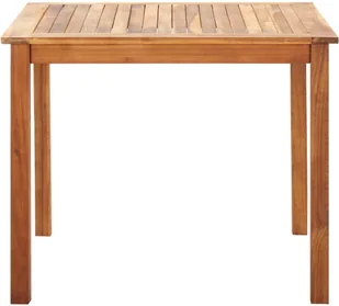 vidaXL 5-częściowy zestaw mebli ogrodowych, polirattan i akacja, szary - Meble ogrodowe - miniaturka - grafika 3